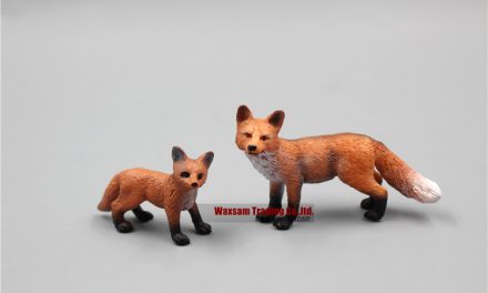 Realistic Forest Fox/ Countryside Wildlife fox Toy