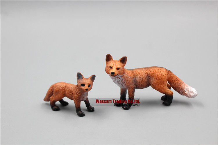 Realistic Forest Fox/ Countryside Wildlife fox Toy