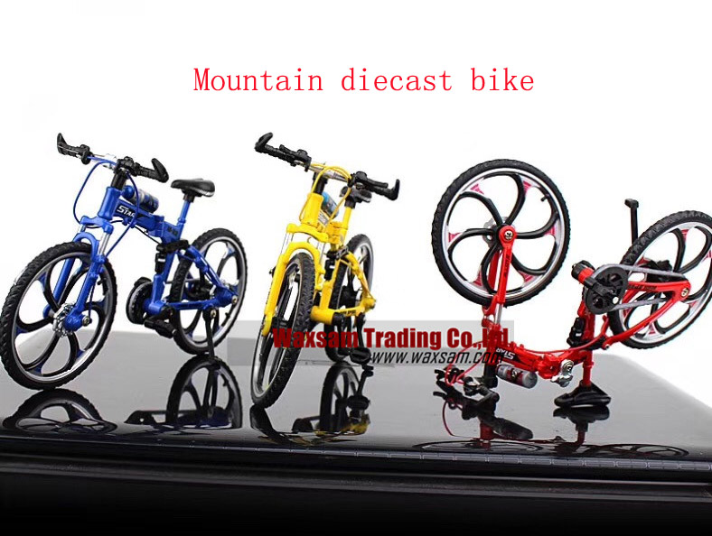 Miniature Metal Toys Finger Bicycle Mountain Bike Creative Game Gift
