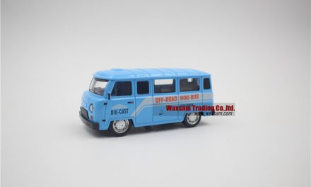 Diecast Bus – 4.5 Inch Metal With Pullback Action For Party Favors, Gifts