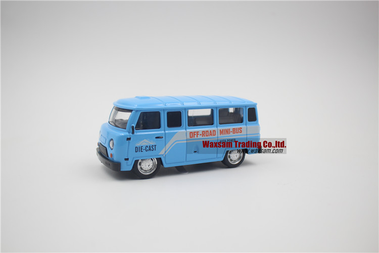 Diecast Bus – 4.5 Inch Metal With Pullback Action For Party Favors, Gifts